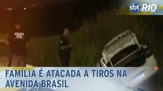 Família é atacada a tiros na Avenida Brasil Família é atacada a tiros na Avenida Brasil