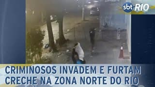 Criminosos invadem e furtam creche na Zona Norte do Rio Criminosos invadem e furtam creche na Zona Norte do Rio