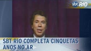 SBT Rio completa cinquetas anos no ar SBT Rio completa cinquetas anos no ar