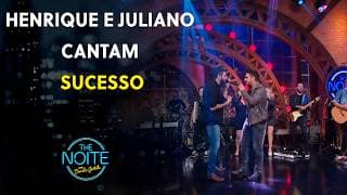 Henrique e Juliano cantam sucesso no palco | The Noite The Sucessos Henrique e Juliano cantam sucesso no palco | The Noite The Sucessos
