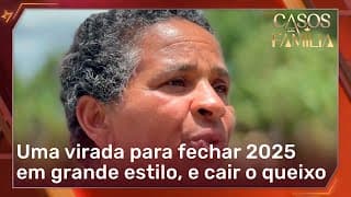 Não é promessa de Ano Novo, é vida nova a partir de agora | Casos de Família