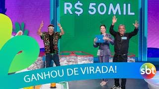 Participante vira jogo no último minuto e ganha uma bolada | Roda a Roda Participante vira jogo no último minuto e ganha uma bolada | Roda a Roda