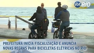 Prefeitura inicia fiscalização e anuncia novas regras para bicicletas elétricas no Rio Prefeitura inicia fiscalização e anuncia novas regras para bicicletas elétricas no Rio