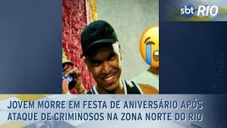 Jovem morre em festa de aniversário após ataque de criminosos na Zona Norte do Rio Jovem morre em festa de aniversário após ataque de criminosos na Zona Norte do Rio