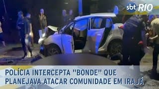 Polícia intercepta "bonde" que planejava atacar comunidade em Irajá Polícia intercepta "bonde" que planejava atacar comunidade em Irajá