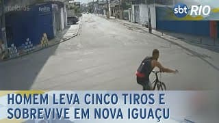 Homem leva cinco tiros e sobrevive em Nova Iguaçu Homem leva cinco tiros e sobrevive em Nova Iguaçu