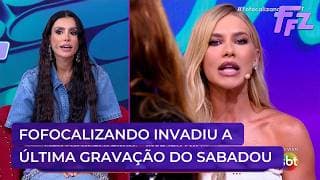Invadimos a última gravação do Sabadou com Virginia | Fofocalizando 25/02/26 Invadimos a última gravação do Sabadou com Virginia | Fofocalizando 25/02/26