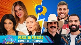 Time Caio Afiune X Renata Kuerten no Passa ou Repassa | Domingo Legal (11/01/26) Time Caio Afiune X Renata Kuerten no Passa ou Repassa | Domingo Legal (11/01/26)