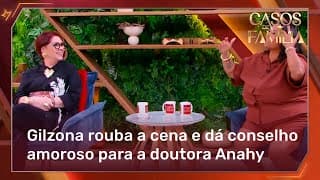 Biriba neles, papai! Gilzona beija participante | Casos de Família