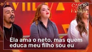 Avó famosa dá bronca "fofa" em participantes | Casos de Família Avó famosa dá bronca "fofa" em participantes | Casos de Família
