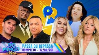 TIME MARI MENEZES vs GRUPO SAMPA CREW no Passa ou Repassa | Domingo Legal (12/04/26)