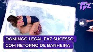 Retorno da banheira do Domingo Legal faz sucesso | Fofocalizando 13/04/26 Retorno da banheira do Domingo Legal faz sucesso | Fofocalizando 13/04/26