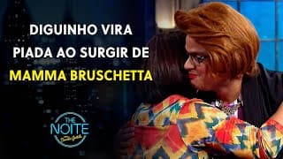 Diguinho surpreende e aparece de Mamma Bruschetta | The Noite (21/11/25)