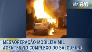 Megaoperação mobiliza mil agentes no Complexo do Salgueiro Megaoperação mobiliza mil agentes no Complexo do Salgueiro