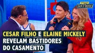 Cesar Filho e Elaine Mickely revelam bastidores do casamento | Programa do Ratinho (20/01/26)