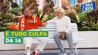 A Nega Juju enquadrou o Paulinho Gogó | A Praça é Nossa A Nega Juju enquadrou o Paulinho Gogó | A Praça é Nossa