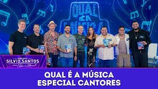 Qual é a Música - Especial cantores | Programa Silvio Santos (14/12/25) Qual é a Música - Especial cantores | Programa Silvio Santos (14/12/25)