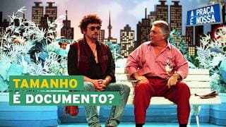Carlos Alberto fica de queixo caído com o que o Patropi está segurando! Carlos Alberto fica de queixo caído com o que o Patropi está segurando!