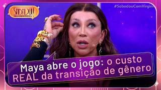 Maya Massafera revela quanto gastou em sua transição de gênero | Sabadou com Virginia (06/12/25) Maya Massafera revela quanto gastou em sua transição de gênero | Sabadou com Virginia (06/12/25)