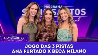 Jogo das 3 Pistas: Ana Furtado X Beca Milano | Programa Silvio Santos (29/03/25) Jogo das 3 Pistas: Ana Furtado X Beca Milano | Programa Silvio Santos (29/03/25)
