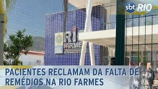 Pacientes reclamam da falta de remédios na Rio Farmes Pacientes reclamam da falta de remédios na Rio Farmes