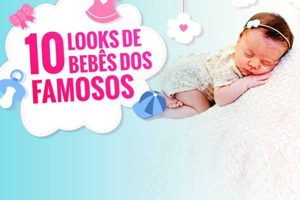 Bebês aparecem sorridentes em fotos para redes sociais