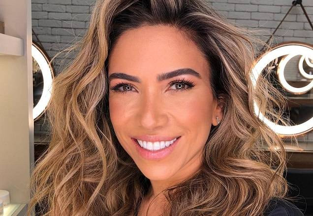 A apresentadora Patricia Abravanel