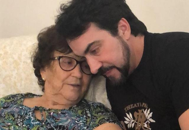 Padre Fábio de Melo e a mãe