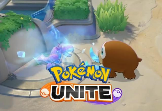 Imagem promocional de Mamoswine em Pokémon UNITE