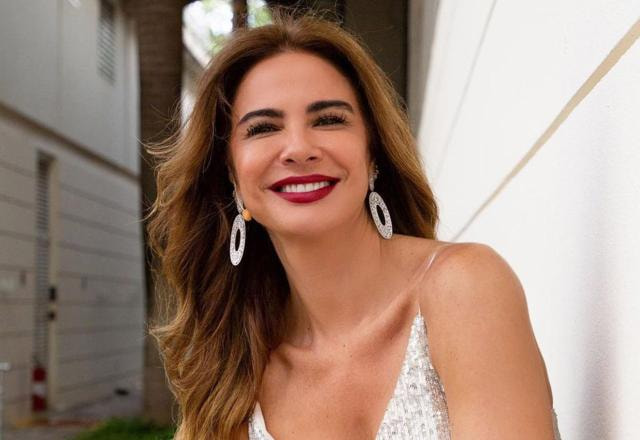 A apresentadora Luciana Gimenez