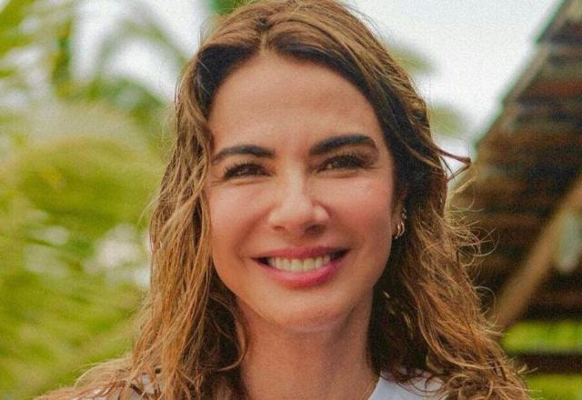 A apresentadora Luciana Gimenez