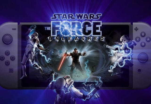 Imagem promocional de Star Wars: The Force Unleashed no Nintendo Switch