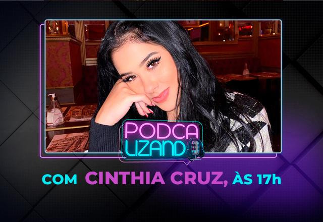 A apresentadora Cinthia Cruz