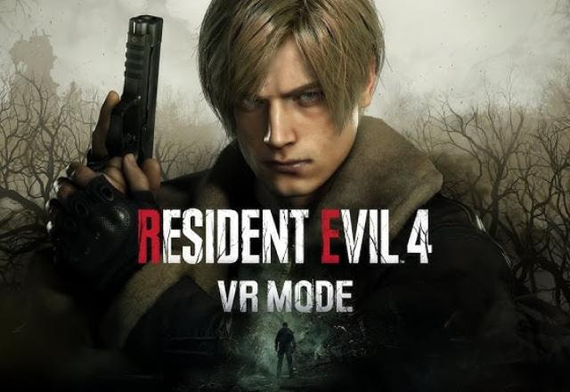 Imagem promocional de Resident Evil 4 Remake VR Mode