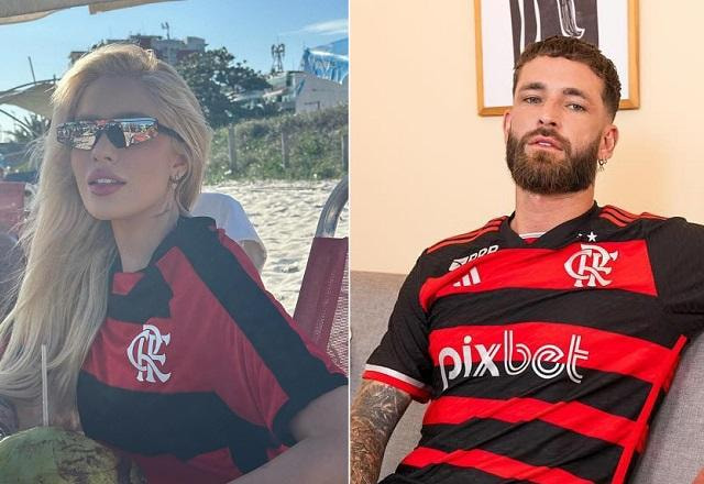 Karoline Lima e Léo Pereira