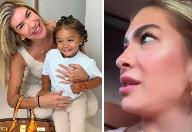 Lore Improta e filha