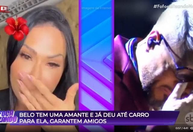 EXCLUSIVO: Leo Dias revela que Belo tem uma amante