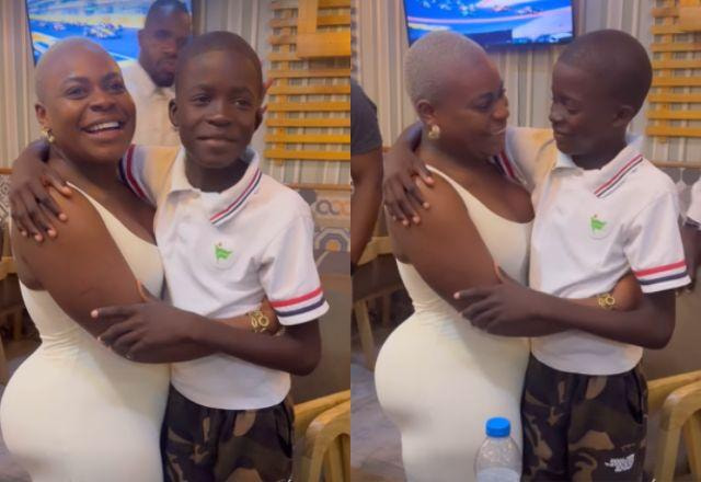 Jojo Todynho se emociona em reencontro com filho adotivo em Angola