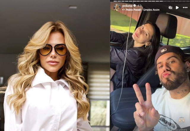Poliana Rocha publica foto inédita de Ana Castela e Zé Felipe