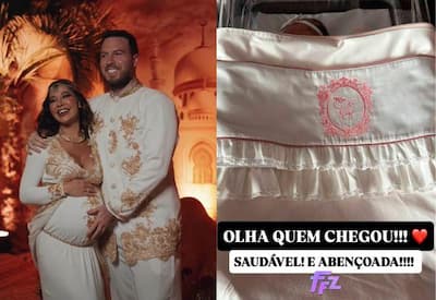 Após susto, Thiago Nigro revela que a filha recebeu alta da UTI: "Saudável"