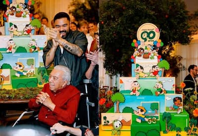 Maurício de Sousa celebra 90 anos com festa temática da "Turma da Mônica"