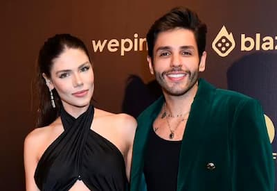 Guilherme, da dupla com Hugo, e esposa revelam nome do primeiro filho