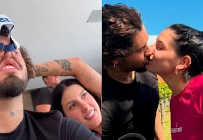 Zé Felipe e Ana Castela trocam carinhos em momento descontraído nas redes sociais