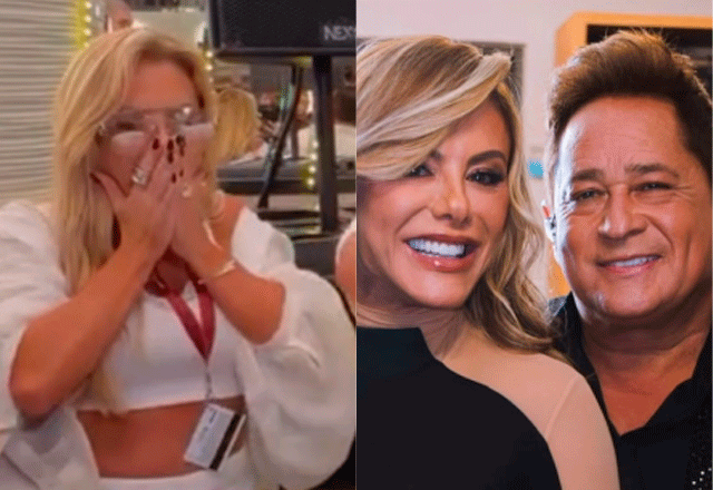 Poliana Rocha e Poliana Rocha com Leonardo