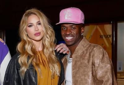 Virginia recebe surpresa especial de Vini Jr.