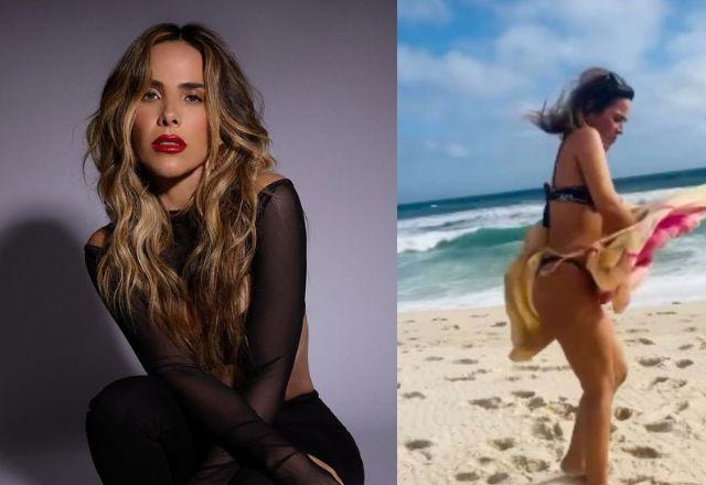 Wanessa Camargo desabafa em risadas perrengue sofrido na praia