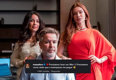 Grazi Massafera surpreende ao brincar que precisa ter um filho com Murilo Benício antes da menopausa