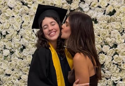 Filha de Vera Viel e Rodrigo Faro se forma no Ensino Médio e emociona a família