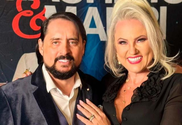 Mauri Lima e a esposa