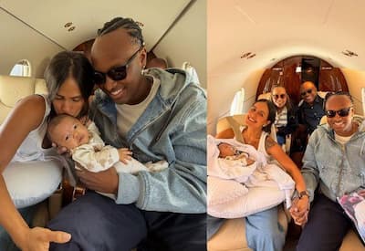 Thiaguinho e Carol Peixinho compartilham o rosto do filho em viagem